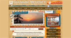 Desktop Screenshot of hotelgulmarg.com